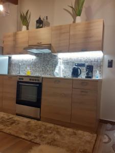A kitchen or kitchenette at The view attic
