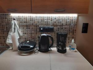 Coffee and tea making facilities at The view attic