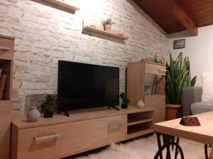 A television and/or entertainment centre at The view attic