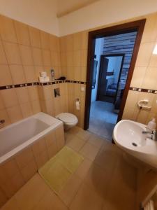 Kúpeľňa v ubytovaní Wellness Apartman