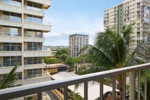 Balkón nebo terasa v ubytování Ewa Hotel Waikiki