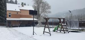 Lipno & Wellness Chata v zime
