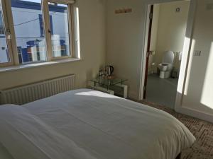Postel nebo postele na pokoji v ubytování Coliemore Acommodation Dalkey
