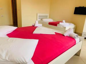 Postel nebo postele na pokoji v ubytování Mintt Hotel
