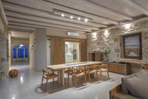 A seating area at New Villa Komos in Pitsidia,Matala,Crete