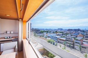 Balkón nebo terasa v ubytování Kofu Kinenbi Hotel