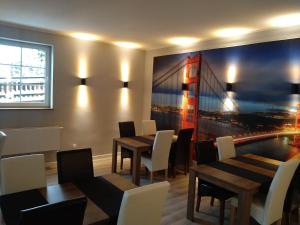 Posezení v ubytování Prywatne apartamenty z widokiem na Port lub Zamek Krzyżacki
