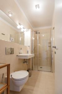Phòng tắm tại Apartment Breze