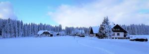 Horská Kvilda - Ubytování U Chvalů trong mùa đông