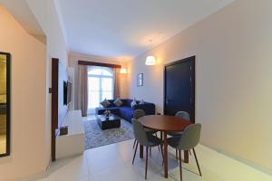 Prostor za sedenje u objektu TIME Asma Hotel