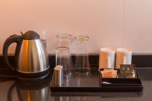 Kaffi- og teaðstaða á Siddhartha Boutique Hotel, Boudha