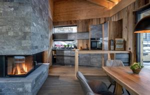 Kuchnia lub aneks kuchenny w obiekcie ALM CHALET