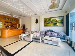 Istumisnurk majutusasutuses Hoang Quan Hotel