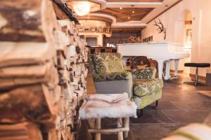 Posezení v ubytování Posthotel Valbella