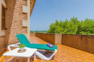 A balcony or terrace at Es Turó de França