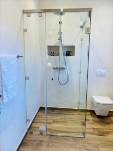 Koupelna v ubytování Aparthotel & Hotel Doha