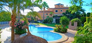 Der Swimmingpool an oder in der Nähe von Piso Mirador Ses Cales 61 Calas de Mallorca