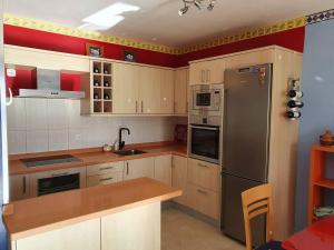 Köök või kööginurk majutusasutuses Welooveyou Cyelo