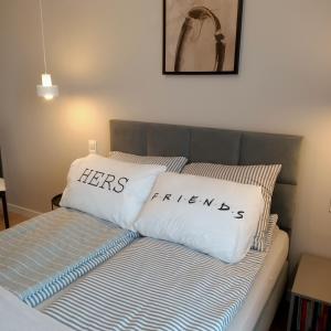 Posteľ alebo postele v izbe v ubytovaní Apartament PERŁA POŁUDNIA