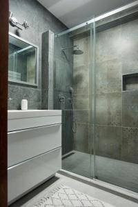 Kúpeľňa v ubytovaní KANIA Apartamenty - Zakopane