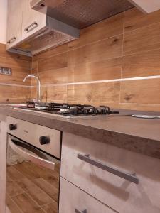 A kitchen or kitchenette at Appartamento ALECATIA 2