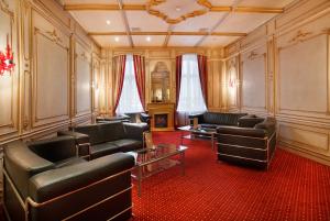 Posezení v ubytování acom-Hotel Berlin Kurfürstendamm