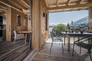 Nespecifikovaný výhled na hory nebo výhled na hory při pohledu z apartmánu