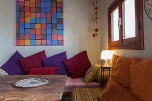 Posezení v ubytování La casita azul