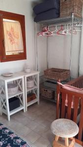 Posezení v ubytování La casita azul