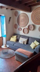 Posezení v ubytování La casita azul