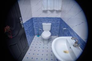 Koupelna v ubytování E - Glisters Home