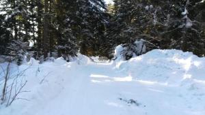 Chata Maco að vetri til