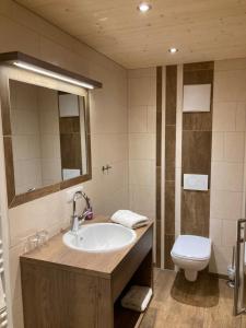 Ванная комната в Haus Holzer +27 фотографий