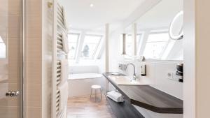 Koupelna v ubytování Hotel Ambiente