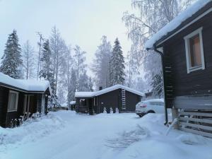 겨울의 High Rise Cottage