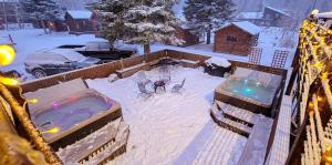 Ouray Riverside Resort - Inn & Cabins v zimě