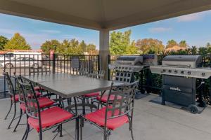 A balcony or terrace at Candlewood Suites Reading, an IHG Hotel