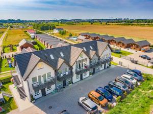 Budynek, w którym mieści się apartament