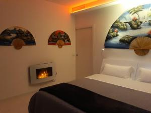 Postel nebo postele na pokoji v ubytování Villa Luxury Paradise Suites