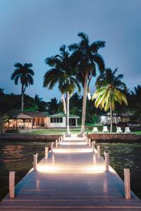 Zahrada ubytování Royal Palm Bacalar Cabañas & Lagoon Club