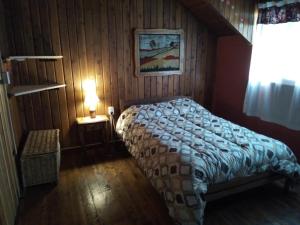 מיטה או מיטות בחדר ב-Hostel Casona Alameda