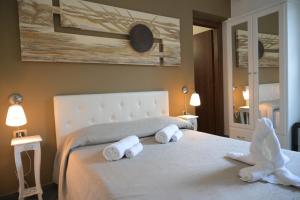 Posteľ alebo postele v izbe v ubytovaní B&B Sale e Sole sul Mare