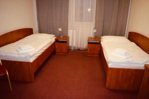 Posteľ alebo postele v izbe v ubytovaní LC - Hotel Ostrava