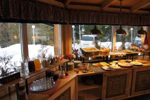 a buffet line with many different types of food at Gronik in Szczyrk