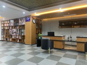 Vstupní hala nebo recepce v ubytování 银座佳驿精致酒店（济阳汽车总站店）
