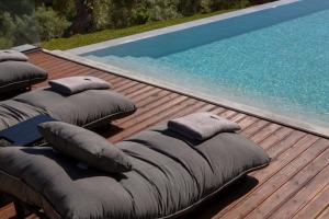 The swimming pool at or close to High-end Villa Faos Two