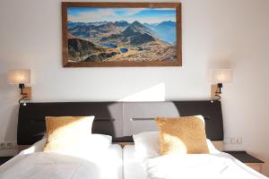 Katil atau katil-katil dalam bilik di Pension Dachsteinhof