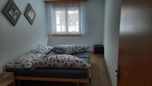 Postel nebo postele na pokoji v ubytování Aquarell Apartments
