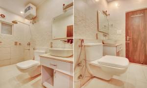 Treebo G K Residency Near Dehradun Railway Station的一间浴室