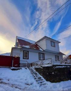 Bygningen som pensionatet ligger i